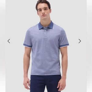 BUGATCHI Men's  Polo Shirt 100%cotton  size Medium